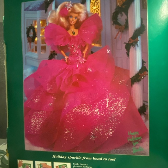 1990 Holiday Barbie NIB - Picture 3 of 6